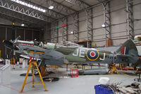 G-SPIT @ EGSU - In restoration Hangar