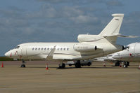 M-ATOS @ EGGW - Manx Registered 2010 Dassault Falcon 900EX, c/n: 244 on Luton South Apron - by Terry Fletcher