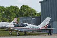 N20AG @ EGHR - Outside Maintenance Hangar - by John Richardson