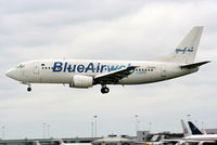 YR-BAC @ EIDW - Blue Air - by Chris Hall