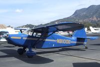 N9100K @ SZP - Stinson 108-1 Voyager at Santa Paula airport during the Aviation Museum of Santa Paula open Sunday - by Ingo Warnecke