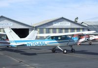N704SL @ SZP - Cessna 150M at Santa Paula airport during the Aviation Museum of Santa Paula open Sunday - by Ingo Warnecke