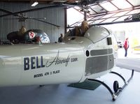 N2476B @ SZP - Bell 47H-1 at Santa Paula airport during the Aviation Museum of Santa Paula open Sunday - by Ingo Warnecke