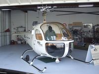 N2476B @ SZP - Bell 47H-1 at Santa Paula airport during the Aviation Museum of Santa Paula open Sunday - by Ingo Warnecke