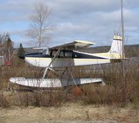 C-FBSJ - in winter storage in Terra Nova NL - by Paul tilley