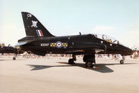 XX247 @ EGVA - Hawk T.1A of 100 Squadron at RAF Leeming on display at the 1996 Royal Intnl Air Tattoo at RAF Fairford. - by Peter Nicholson