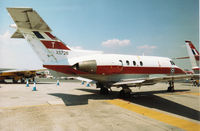 XS726 @ EGVA - Dominie T.1 of 3 Flying Training School at RAF Cranwell on display at the 1996 Royal Intnl Air Tattoo at RAF Fairford. - by Peter Nicholson