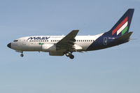 HA-LOB @ EBBR - Arrival of flight MA600 to RWY 25L