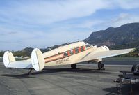 N5644D @ SZP - Beechcraft E18S-9700 Twin Beech at Santa Paula airport during the Aviation Museum of Santa Paula open Sunday