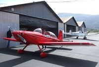 N184RF @ SZP - Vans (Findly) RV-8 at Santa Paula airport during the Aviation Museum of Santa Paula open Sunday