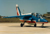 E125 @ LMML - Alphajet E-125/4 Patouille de France - by raymond