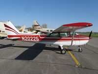 N20225 @ KAXN - Cessna 172M Skyhawk on the line. - by Kreg Anderson
