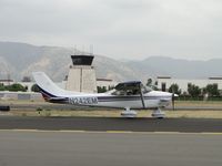 N242EM @ POC - Taxxing to Howard Aviation area - by Helicopterfriend