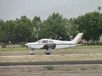 N29513 @ POC - Taking off from runway 26L - by Helicopterfriend