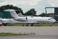 N702GH @ EGGW - 2002 Gulfstream Aerospace G-IV, c/n: 1497 - by Terry Fletcher