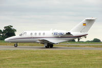 EC-IVJ @ EGGW - 2001 Cessna 525, c/n: 525-0429 at Luton