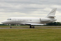 D-BIKA @ EGGW - 2006 Dassault Falcon 2000EX, c/n: 76