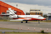 N6453 @ EGGW - Nike's 2004 Dassault FALCON 2000EX, c/n: 26 at Luton - by Terry Fletcher