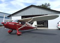 N8550K @ SZP - Stinson 108-1 Voyager at Santa Paula airport during the Aviation Museum of Santa Paula open Sunday