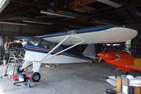 N8199C @ SZP - Piper PA-22-135 tail wheel Tri-Pacer at Santa Paula airport during the Aviation Museum of Santa Paula open Sunday