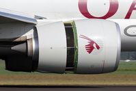 A7-BFB @ EHAM - big engine now in use to reduce speed - by Jeroen Stroes