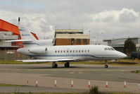 N144FH @ EGGW - 2001 Dassault Aviation MYSTERE FALCON 900, c/n: 189 at Luton - by Terry Fletcher