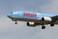 OO-JAX @ EBBR - Arrival of flight JAF1854 to RWY 25L