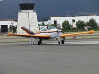 N815Q @ POC - Just completed re-fueling and crew and passengers are getting in - by Helicopterfriend