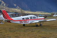 ZK-DOJ @ NZQN - waiting for the snow.....and the tourists - by Bill Mallinson