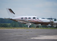 N2412G @ EGTF - Piper PA46-350P Malibu Mirage at Fairoaks. - by moxy