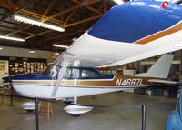 N4667L @ SZP - Cessna 172G Skyhawk at Santa Paula airport during the Aviation Museum of Santa Paula open Sunday - by Ingo Warnecke