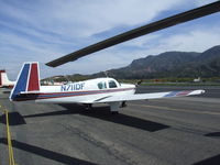 N711DF @ SZP - Mooney M20C Mark 21 at Santa Paula airport during the Aviation Museum of Santa Paula open Sunday