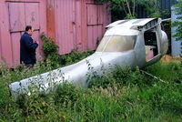 G-AZZX @ X2PL - at Plaistows Farm - by Chris Hall