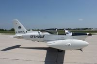 N260KH @ KUES - Siai-Marchetti F260D - by Mark Pasqualino