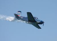 N134JC - Julie Clark over Daytona - by Florida Metal