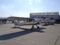 N2088N @ KNKX - Beautifully polished 47' Cessna 140 at the MCAS Miramar Airshow - by Nick Taylor Photography