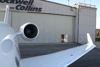 N605RC @ KCID - Shot from the stairs. - by Glenn E. Chatfield