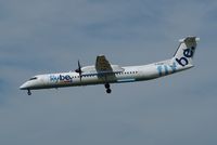 G-ECOR @ EGSH - Landing at Norwich. - by Graham Reeve