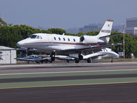 N628QS @ KSMO - N628QS arriving on RWY 21 - by Torsten Hoff