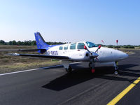 F-GKSS @ LFRM - On the brand new apron at Le Mans, the airport getting ready for the big week of the Le Mans 24 Hour car race. - by A Marignier