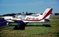 OY-AJN @ EKRK - M.S.893E Rally GT in Roskilde AP 19.5.89 - by leo larsen