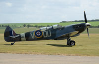 G-LFIX @ EGSU - SHOT AT DUXFORD - THE GRACE SPITFIRE - by Martin Browne