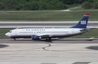 N455UW @ TPA - US Airways 737-400 - by Florida Metal