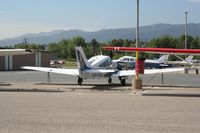 N4143B @ KAJO - Parked at Corona - by Nick Taylor Photography