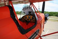 N68686 @ KAJO - Korben Baby Ace cockpit and it's up for sale too. - by Nick Taylor Photography