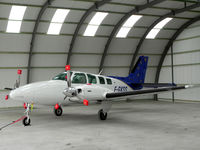 F-GKSS @ LFRM - Inside hangar Kilo