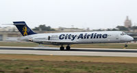 SE-DMK @ LMML - City Airline