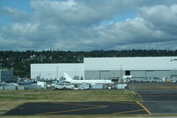 N757A @ KBFI - Sitting at the Boeing factory. - by Nick Taylor Photography