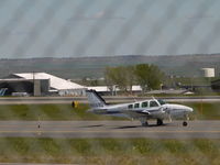 N9411Q @ BIL - Beech Baron @ BIL