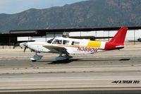 N3890W @ KCCB - Landing at Cable - by Nick Taylor Photography